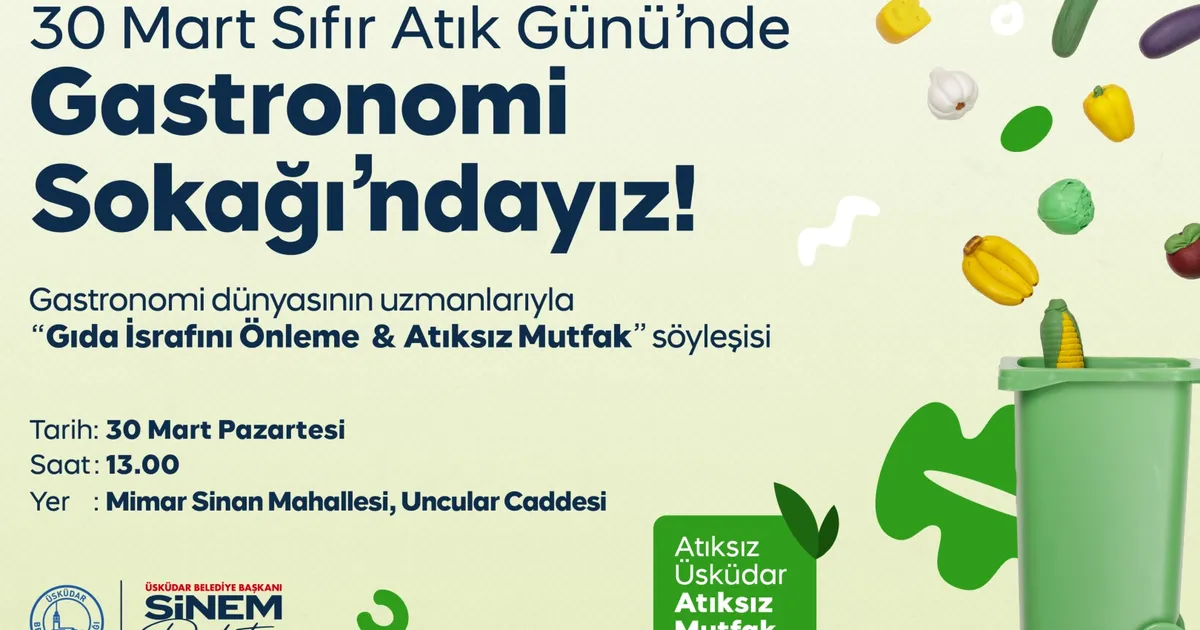 Üsküdar Belediyesi’nden Sıfır Atık Günü’ne Özel Anlamlı Proje