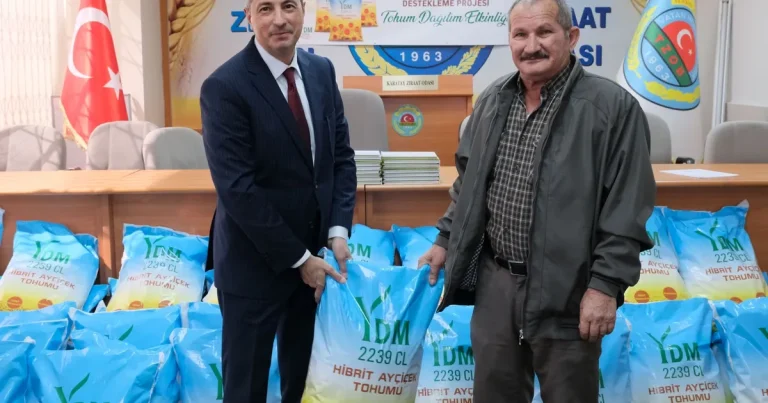 Yudum’dan Yerli Ayçiçeği Tohumuna Güçlü Destek