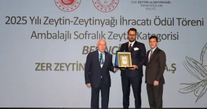 Zeytin ve Zeytinyağı Sektöründe İhracat Şampiyonları Ödüllerine Kavuştu