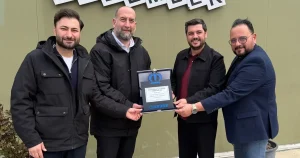 120 Yıllık Alman Markasından Badem Pınarı’na Plaket