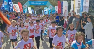 23 Nisan’a Özel Koşuda Çocuklar Maratonun Yıldızı Oldu