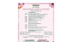 27. Uluslararası Bayındır Çiçek Festivali’nin Programı Belli Oldu