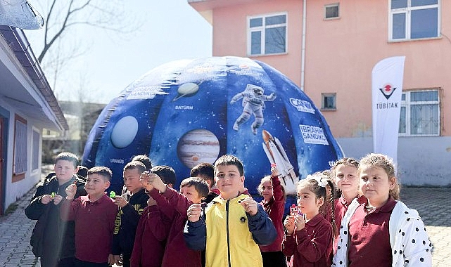 Canik’te Genç Kâşifler Uzayla Buluşuyor, Gökyüzünü Öğreniyor