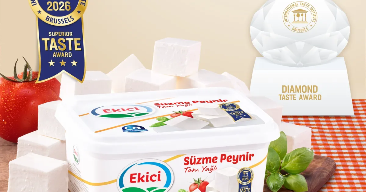Ekici Süzme Peynir’e Uluslararası Arenada 10 Yıllık Lezzet Ödülü