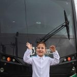 Hayal etti, 6 yaşında vatman oldu