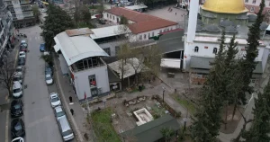 İhsaniye Eski Köy Meydanı Modern Bir Görünüme Kavuşuyor