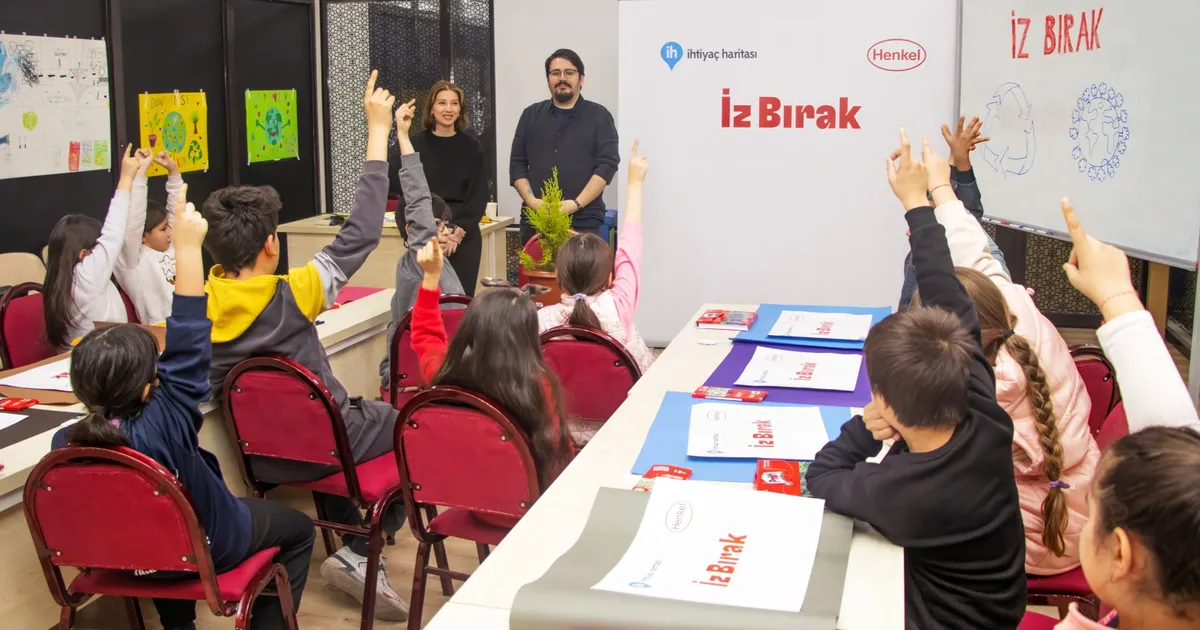‘İz Bırak’ Projesiyle Çocuklara Sürdürülebilir Gelecek