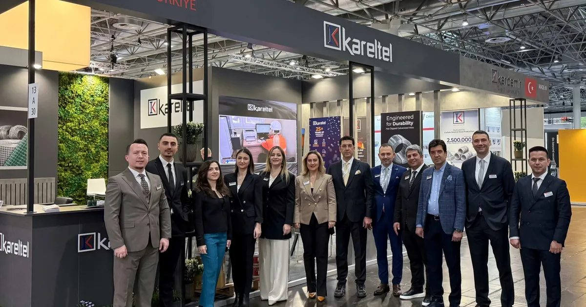 Karel Tel Wire Düsseldorf’ta Küresel Pazarlara Açıldı