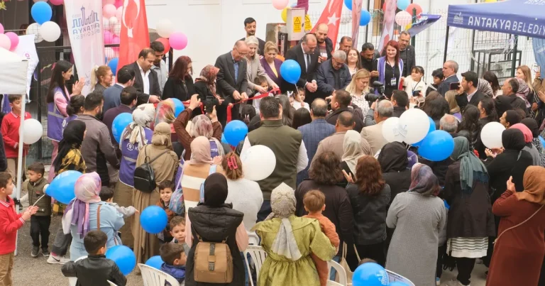 KEDV, Antakya Belediyesi İş Birliği İle Yeni Bir Merkez Daha Açtı
