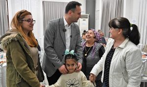 Kent Kasap’tan yararlanan aileler dayanışma yemeğinde buluştu