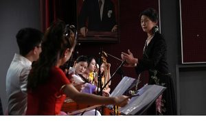 Kültürlerarası Köprü Okan’da Kuruldu: Nanjing Üniversitesi Ulusal Orkestrası Sahnedeydi