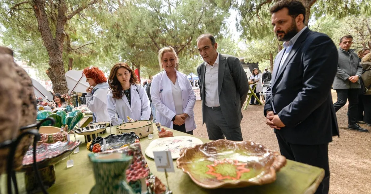 Makineler Taşındı, Eğitim Açık Alanda Devam Etti