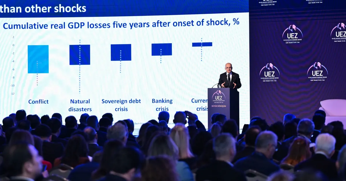 Mehmet Şimşek’ten  UEZ’de Güçlü Ekonomi Vurgusu