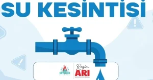Nevşehir’de 8 Mahallede Planlı Su Kesintisi Yapılacak