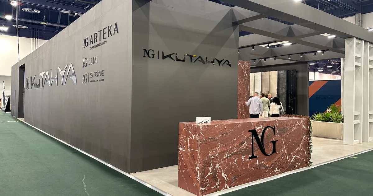 NG Kütahya Seramik, Yenilikçi Markalarıyla Global Arenada Dikkatleri Üzerine Çekti!