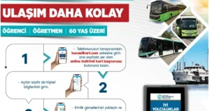 “Online Kocaeli Kart” İle Ulaşımda Dijital Kolaylık