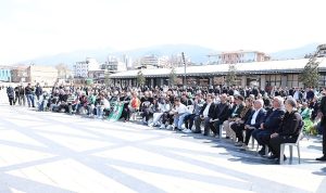 Osmangazi Meydanı’nda Bursaspor Coşkusu Zirve Yaptı