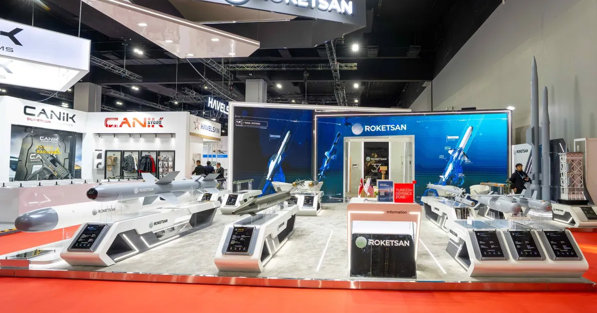 ROKETSAN, Güneydoğu Asya Ülkelerinin Savunmasına Güç Katma Hedefiyle DSA’da Yerini Aldı