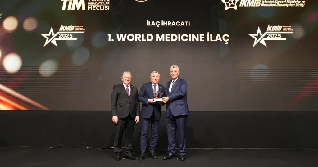  World Medicine, İlaç İhracatındaki Liderliğini 5’inci Kez Taçlandırdı