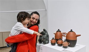 2. Uluslararası Işık Seramik Yarışması Sergisi açıldı