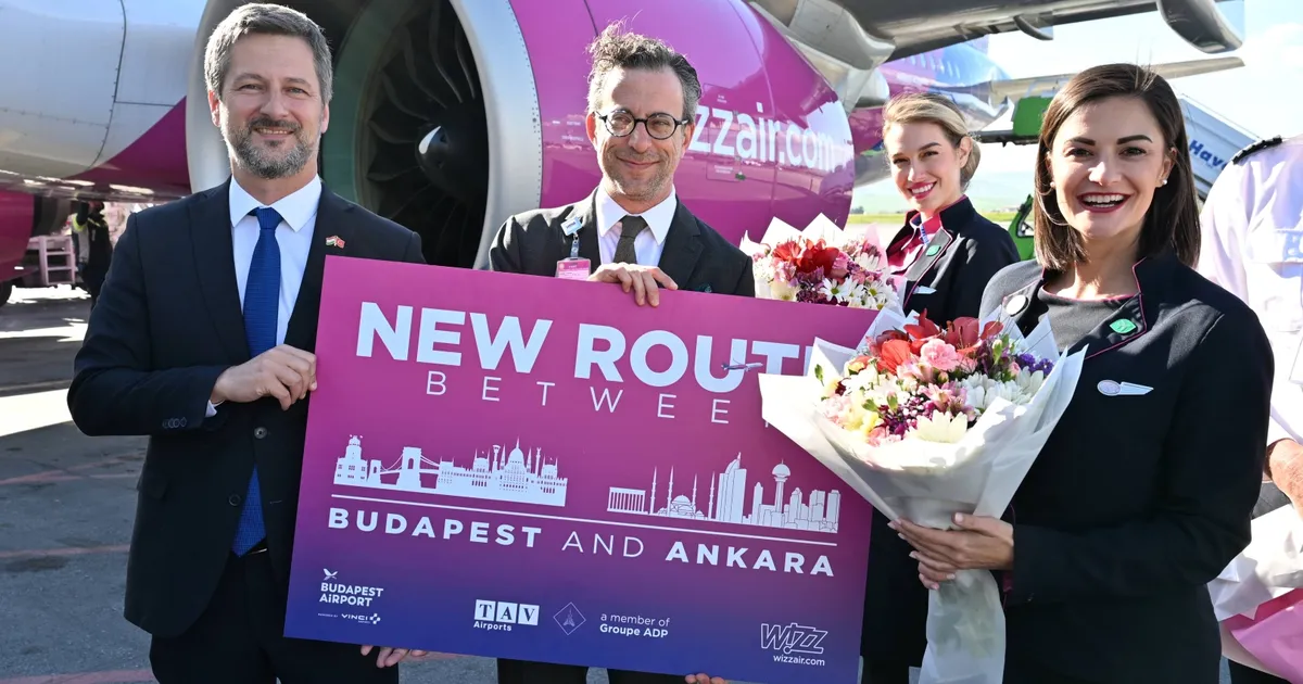 Ankara Esenboğa’dan Budapeşte’ye Direkt Uçuşlar Başladı