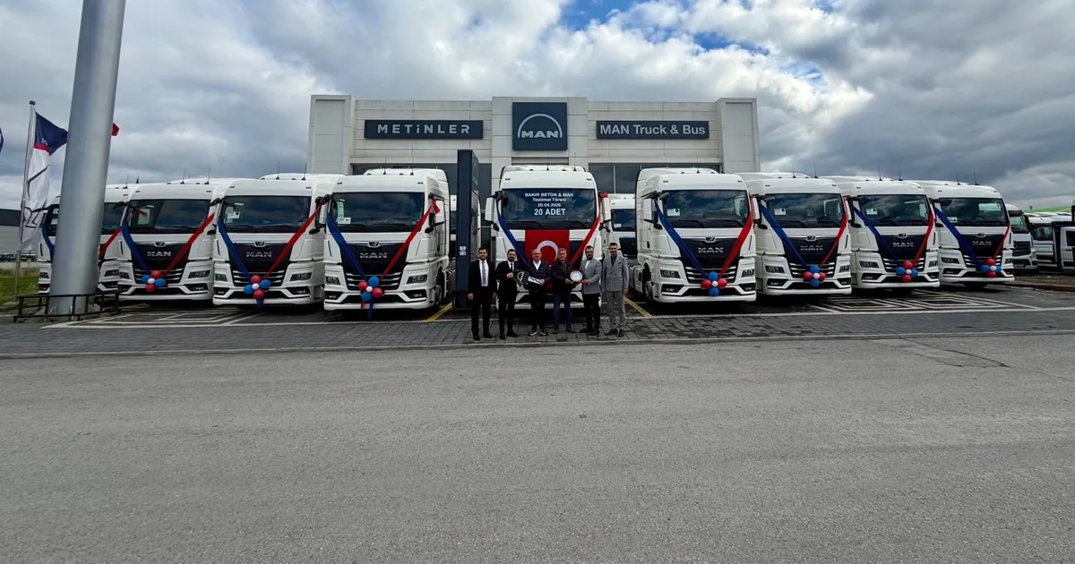  Bakır Beton Operasyonel Gücünü 20 Adet MAN ile Pekiştirdi