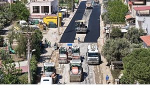 Başkan Çerçioğlu’nun Çalışmaları ile Akbük Yolu Yenileniyor