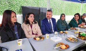 Başkan Görkem Duman, “Beş Çayı” na konuk oldu