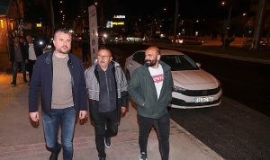 Başkan Görkem Duman’ın gece mesaisi