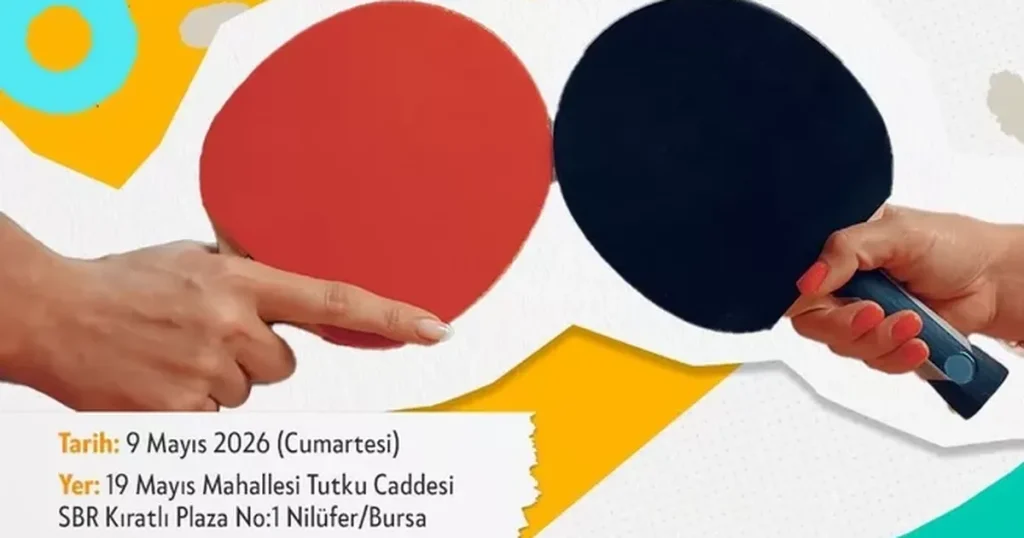 Bursa’da Masa Tenisinde Yeni Dönem! Nil Spin Akademisi Kapılarını Açıyor…