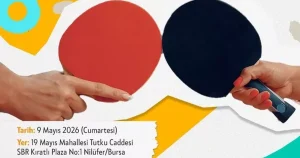 Bursa’da Masa Tenisinde Yeni Dönem! Nil Spin Akademisi Kapılarını Açıyor…