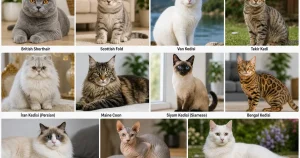 En Popüler Kedi Irkları: Evde Beslenebilecek 10 Sevimli Kedi Türü