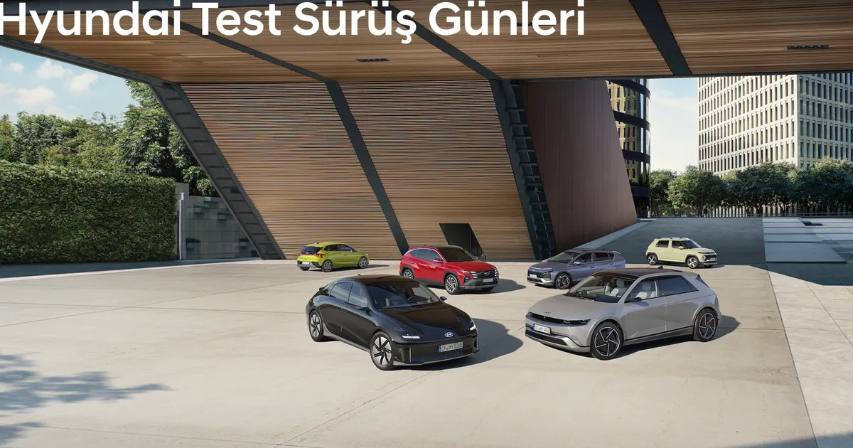 Hyundai Motor Türkiye Test Sürüş Günleri Başlıyor