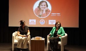 Kent Söyleşileri’nin sezon finaline gazeteci Çiğdem Toker konuk oldu