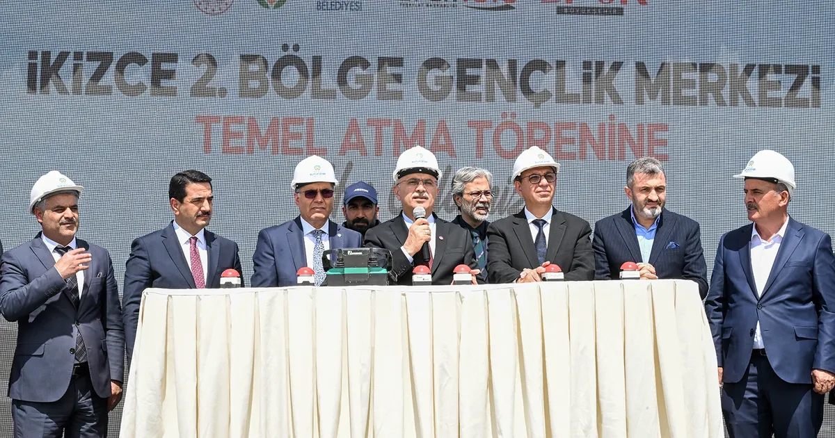 Malatya’da İkizce 2. Bölge Gençlik Merkezinin Temeli Atıldı
