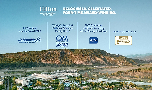 Mükemmellikle Tanınan, Tutarlılıkla Tanımlanan Bir Başarı Hikayesi: Hilton Dalaman Sarıgerme Resort & Golf’e Uluslararası Ödül Yağdı