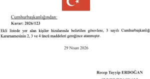 Resmi Gazete’de Yayımlandı: Ankara Valisi Değişti, Emniyet Genel Müdürü Ali Fidan Oldu