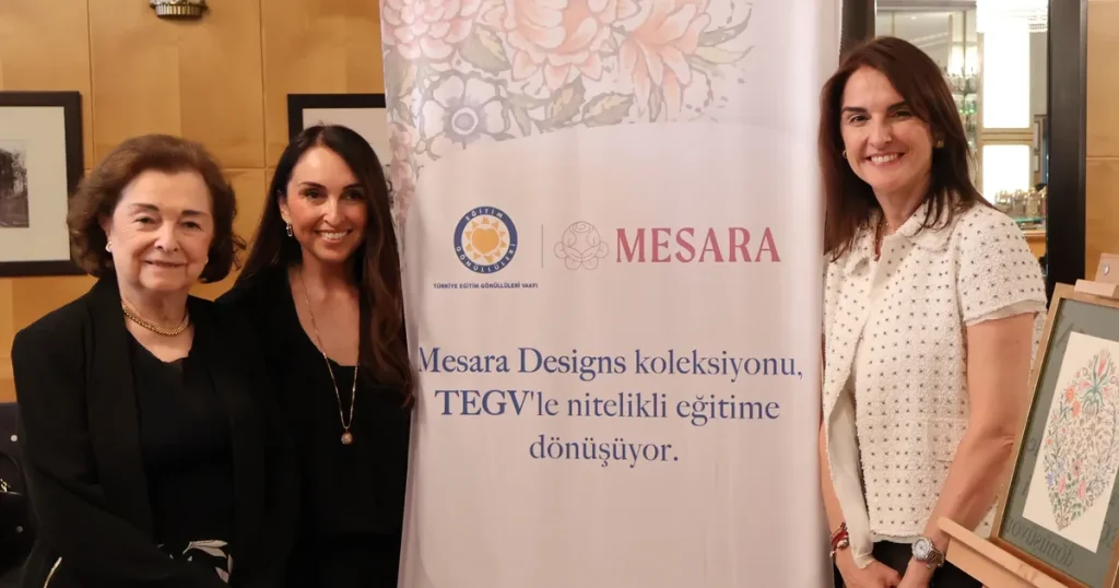 TEGV ve MESARA işbirliğiyle hayata geçirilen “Gül Kapsül Koleksiyonu” tanıtıldı