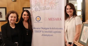 TEGV ve MESARA işbirliğiyle hayata geçirilen “Gül Kapsül Koleksiyonu” tanıtıldı