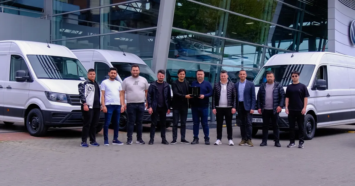 Yıldırımlar Lojistik, Araç Parkını Volkswagen Crafter Panelvan ile Genişletti